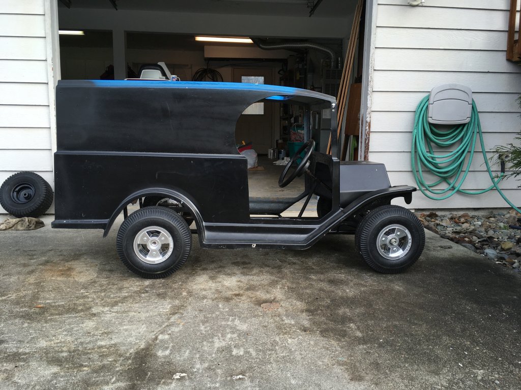Model T fiberglass body go kart project DIY Go Karts